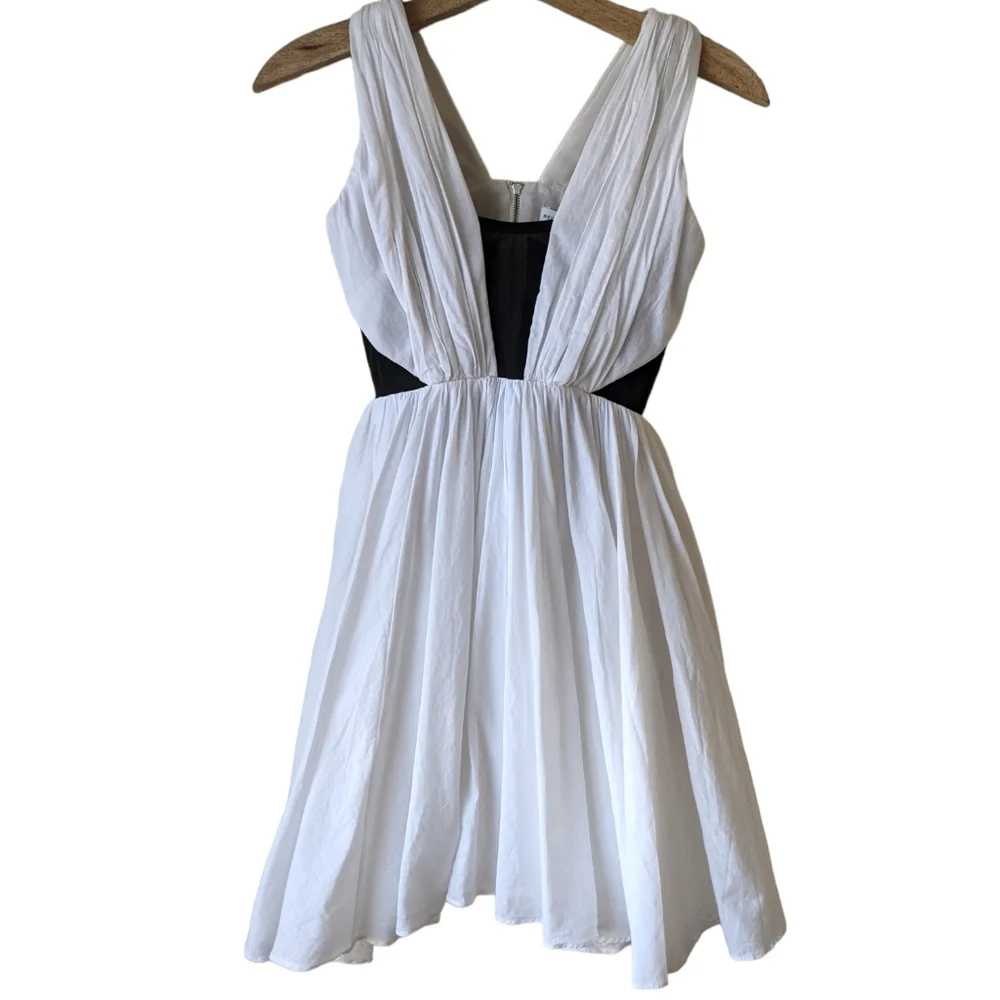 Bec & Bridge Empire Waist Venus Goddess Corset Dress Sz 4 - Picture 5 of 12